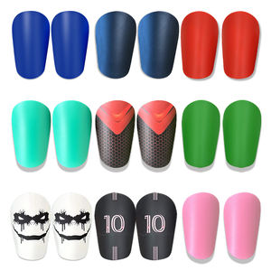 Pelindung tulang kering kustom kualitas tinggi untuk perlindungan baru Mini sublimasi pelindung tulang kering sepak bola mesin pelindung tulang kering sepak bola karbon kuat - Product Image 5