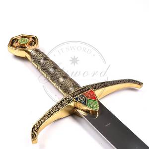 ดาบโรบินฮู้ดยุคกลางพร้อมแผ่นฐานตั้งโชว์ - Product Image 4