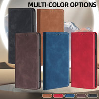 Étui portefeuille à rabat avec boucle magnétique et support intégré pour Google Pixel 10 9 8 7 6 Pro – Housse en cuir PU avec porte-cartes – Vente en gros