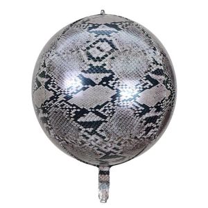 Globos Redondos de Aluminio con Estampado Animal, Diseños Surtidos, 22 Pulgadas, Decoración de Cumpleaños con Temática de <span class=keywords><strong>Jungla</strong></span>, Certificación FSC - Product Image 1