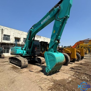 Excavatrice Kobelco SK200 d'occasion, 20 tonnes, hydraulique, moteur Isuzu, boîte de vitesses, engrenages pour travaux de construction, terrassement, municipal - Product Image 3