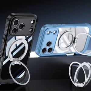 Nueva <span class=keywords><strong>funda</strong></span> de teléfono de carga inalámbrica magnética <span class=keywords><strong>para</strong></span> iPhone 15 Pro Max 16 Plus 17 Air 14 13 12 Protector de pantalla de vidrio 360 protección - Product Image 1