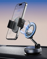 Support magnétique pour voiture avec clip arrière fixé au téléphone portable, clip de fixation magnétique, patch magnétique, support de carte pour téléphone portable