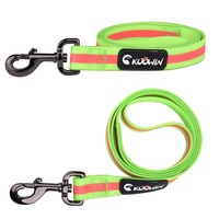 Collier pour chien en nylon réfléchissant personnalisé en gros, motif imprimé avec boucle en métal et décoration en ruban