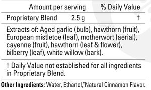 OEM/ODM Gouttes pour le cœur Extrait naturel de misteltoe et d'ail vieilli Complément alimentaire pour la santé cardiaque Aide à maintenir un système cardiovasculaire sain - Product Image 2