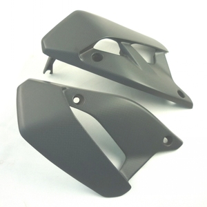Panneaux de radiateur en fibre de carbone mat Pièces de carénage de moto d'usine pour <span class=keywords><strong>Ducati</strong></span> <span class=keywords><strong>Monster</strong></span> <span class=keywords><strong>797</strong></span> - Product Image 3