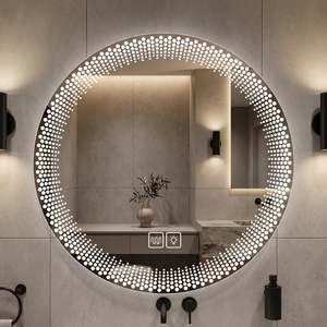 <span class=keywords><strong>Espejo</strong></span> de Baño LED Iluminado Antivaho, Diseño Moderno y Minimalista, de Pared, para Uso en el Hogar, Baño y <span class=keywords><strong>Maquillaje</strong></span> - Product Image 4