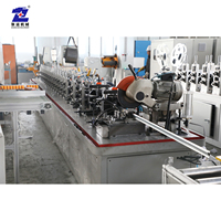 Machine de profilage à froid pour profilés de plafond en acier léger, ligne de formage de profilés métalliques sur mesure