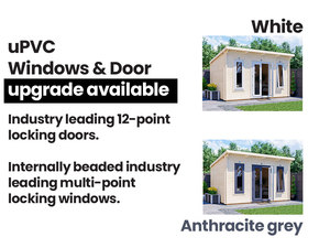 Casetta da giardino moderna e modulare casetta in legno a basso costo struttura in legno resistente capannone di stoccaggio - Product Image 5