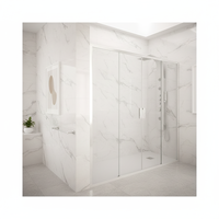 Cabine de douche coulissante de haute qualité, prix d'usine en gros