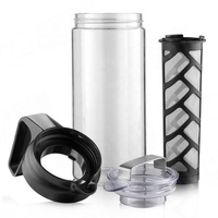 Koude Brouwen Koffiezetapparaat Glas Iced Koffiezetapparaat Thee Brouwer Met Verwijderbare Mesh Filter Voor Iced Koffie Koude Brouwen Thee (44 Oz/1300Ml