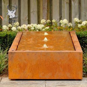 Fuente <span class=keywords><strong>de</strong></span> Agua <span class=keywords><strong>de</strong></span> Acero Corten para Jardín, Esculturas <span class=keywords><strong>de</strong></span> Acero para Jardín, Promoción <span class=keywords><strong>de</strong></span> Marzo, Económicas - Product Image 6