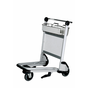 รถเข็นกระเป๋าอลูมิเนียมแบบสามล้อสำหรับผู้โดยสารแท่นวางสนามบิน AT-STB จีน - Product Image 6