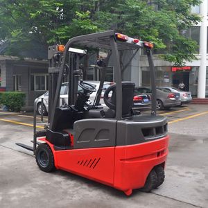 Carrello Elevatore Elettrico a 3 Ruote Serie <span class=keywords><strong>TKC</strong></span> da 2 Tonnellate per Corridoi Stretti, Sterzo Flessibile, Sollevamento 3m, Salvaspazio - Product Image 2