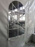 Rouleau de bâche en PVC transparent renforcé imperméable et résistant pour serre