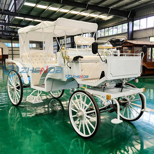 Fabricant professionnel de chariots à chevaux électriques, chariots de tourisme, chariots de mariage romantiques à 4 roues - Product Image 2