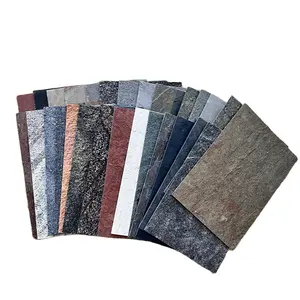 Natural Stacked Thin Translucent Slate Tile Flexible Stone Veneer Sheet for Exterior Wall Paints