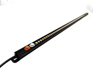 Barre lumineuse LED bicolore pour camping 12V IP67 étanche blanc ambre à intensité variable, bande rigide pour camping-car, <span class=keywords><strong>caravane</strong></span>, auvent, tout-terrain - Product Image 6