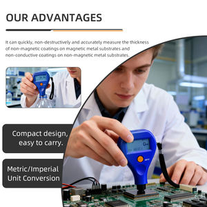 Zenrotest पोर्टेबल कोटिंग मोटाई गेज. उच्च सटीकता 1 वर्ष, एंटी-जंग कोटिंग्स स्टील - Product Image 2