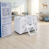 Bac de lavage commercial pour animaux de compagnie, importateur de volume, emballage démontable, assemblage rapide