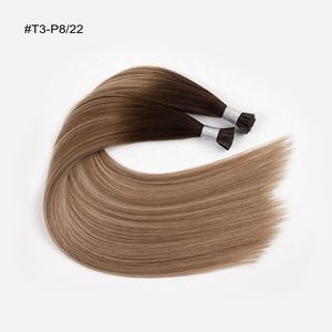 Cuticule de kétatine italienne alignée strick en caoutchouc I pointe dans les extensions de cheveux humains - Product Image 4