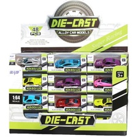 Coche de Juguete de Aleación a Escala 1:64, Modelo Promocional Personalizado, de Alta Calidad, para Pedidos al por Mayor, Unisex, Edades 2+