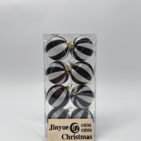 Boules de Noël de haute qualité en satin, ornements de fête, 3 pouces, facettées, rouges, avec capuchon doré, décoration imperméable