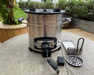 Poêle à granulés de bois portable pour le camping, poêle de chauffage à ventilation assistée - Product Image 6