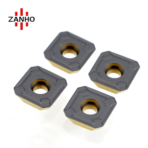 45 độ CNC heptagon chèn phay Cutter Titan nhôm nitride tráng 52 HRC cho thép thép không gỉ gang - Product Image 2