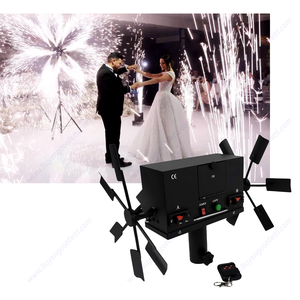 Machine électronique de rotation de gâteau de système de mise à feu à télécommande de moulin à vent de pyro pour la représentation d'étape pour des anniversaires de Noël de mariage - Product Image 5