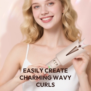 Nuovo <span class=keywords><strong>Design</strong></span> Arricciacapelli Portatile Ricaricabile Senza Fili per Viaggi, Alimentazione Elettrica - per Uso Domestico e in Hotel per Donne - Product Image 4