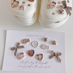 Conjunto de Estilo Rústico. Adornos para Zapatos con Forma de Nudo de Mariposa y Gatito, Accesorio Divertido para Calzado, Apto para Mujeres y Niñas - Product Image 2