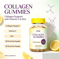 Gummies de collagène à mâcher, supplément de collagène hydrolysé, gommes beauté et bien-être pour une peau, des cheveux et des ongles d'apparence saine