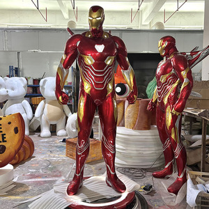 Escultura de Fibra de Vidrio de Gran Tamaño, Réplica de Iron Man Mk50 de <span class=keywords><strong>Marvel</strong></span>, Versión Luminosa - Product Image 1