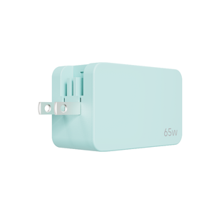 Kit Caricabatterie Super Veloce 65W USB C con Spina Intercambiabile US EU AU, Caricatore PD GaN Intelligente per Smartphone, Laptop, Macbook, <span class=keywords><strong>iPhone</strong></span>, Samsung - Product Image 1