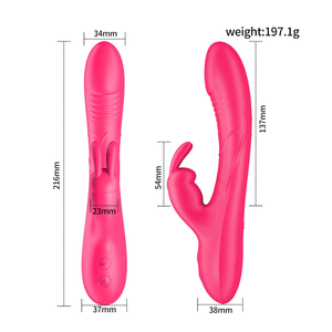 Safiman <span class=keywords><strong>2026</strong></span> Neuer Kaninchen-Vibrator <span class=keywords><strong>Dildo</strong></span> 10 Vibrationsmodi G-Punkt Klitoris-Stimulator Silikon Doppelmotor Vibrierend Wasserdicht IPX7 USB - Product Image 3