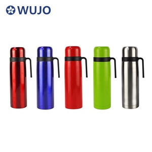 Taza térmica de acero inoxidable de doble capa con mango, taza térmica de alta calidad con aislamiento al vacío <span class=keywords><strong>para</strong></span> café y té - Product Image 6