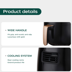 <span class=keywords><strong>Friteuse</strong></span> à <span class=keywords><strong>air</strong></span> intelligente de haute qualité, nouveau design, très vendue, pour appareils électroménagers - Product Image 4