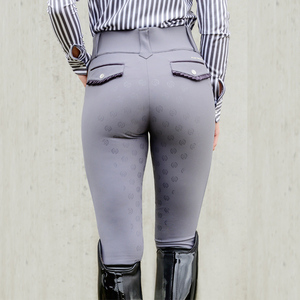 Pantalones de equitación personalizados de corte ajustado para exteriores, pantalones de equitación para mujer, Jodhpur - Product Image 4