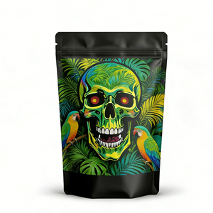 Pochettes souples personnalisées pour aliments pour bébés, en film BOPP anti-odeur avec fermeture éclair refermable pour le stockage alimentaire - Product Image 2