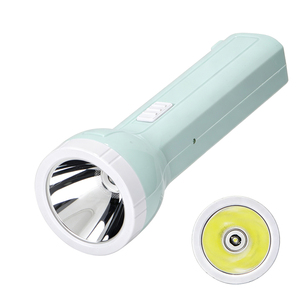 WOSEN Portable Hiking Everyday 4W <b>LED</b> Flashlight for outdoor camping AC Wall Plug <b>Rechargeable</b> Push Pull Sliding Torch - Product Image 1