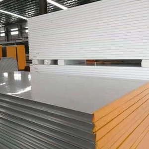 B1 cách điện mở rộng Polystyrene Sandwich EPS Bảng điều chỉnh thép cao cấp Loại sản phẩm cho phòng lạnh hội thảo ứng dụng khách sạn - Product Image 1