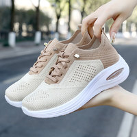 Collection Printemps-Été 2025 TUME – Chaussures décontractées pour femme à semelle épaisse et coussin d'air, nouveau coloris assorti, style transfrontalier