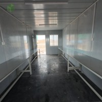 Maisons modulaires préfabriquées en conteneurs pour hôtels, appartements, dortoirs, fermes, ateliers, camping, faciles à déplacer