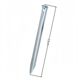 Set di Picchetti per Tenda a V in Acciaio Sunrise 56701BAG con Martello in Gomma da 8oz, Kit di Accessori da 20 Pezzi per Terreni Morbidi, Tutte le Stagioni, 1 Anno di Garanzia - Product Image 2