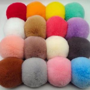 Faux <strong>Fur</strong> Pom Poms in Multiple Colors and Sizes for Clothing Hats Accessories and DIY Craft Projects - Product Image 5