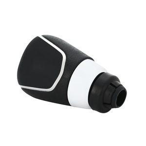 Ford Focus Gear <b>Shift</b> <b>Knob</b> Black Silver Leather 5 6 Speed Manual Ergonomic Car Accessory - Product Image 4