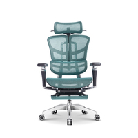 Chaise de bureau grande et haute de 400 livres de large chaise de bureau ergonomique de luxe en maille de nylon avec soutien lombaire