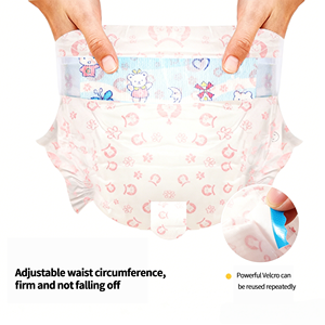 Couche pour animaux de compagnie jetable, personnalisée OEM, avec manchette élastique anti-fuite, haute absorption, douce et respectueuse de la peau - Product Image 2