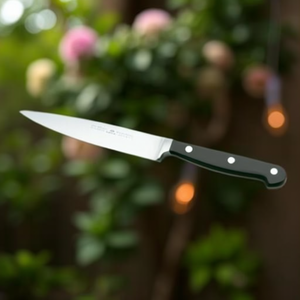 Coltello da cucina classico da 8 pollici in acciaio inossidabile per tagli di precisione - Product Image 3